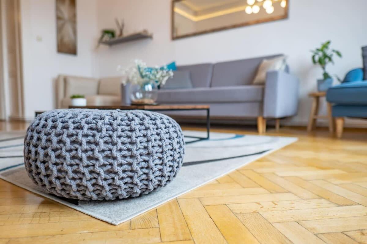 Chic Central Flat With River View Budapest Luaran gambar